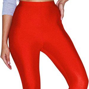 Red American Apparel Leggings Size S